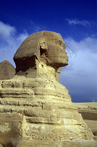 北非洲埃及首都开罗市附近的金字塔高清图片