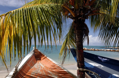 委内瑞拉加勒比海玛格丽塔岛上的佩德罗冈萨雷斯镇的海滩南美委内瑞拉马加蒂塔岛佩德罗冈萨雷斯海滩图片