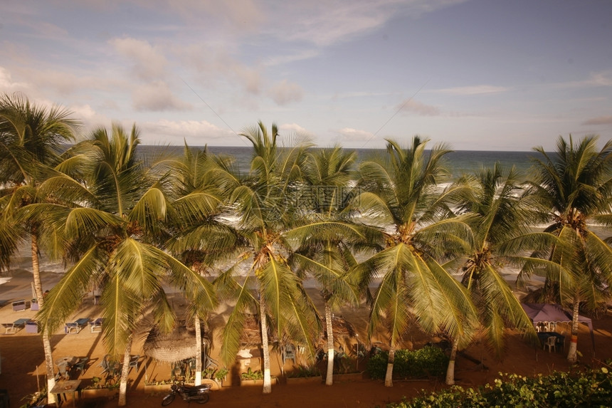 委内瑞拉西海玛格丽塔岛Cuacuco镇海滩的岸图片
