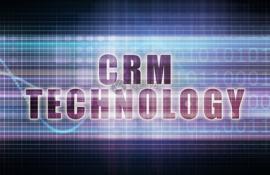 CRM技术商业图表艺技图片