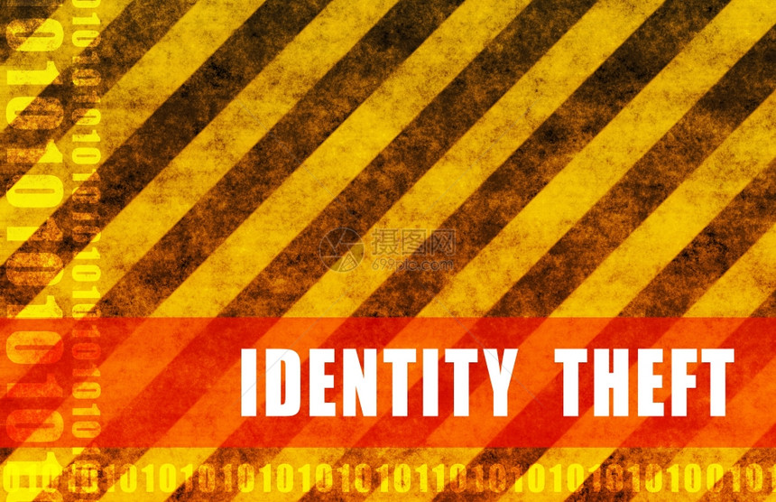 ID盗用身份背景图片