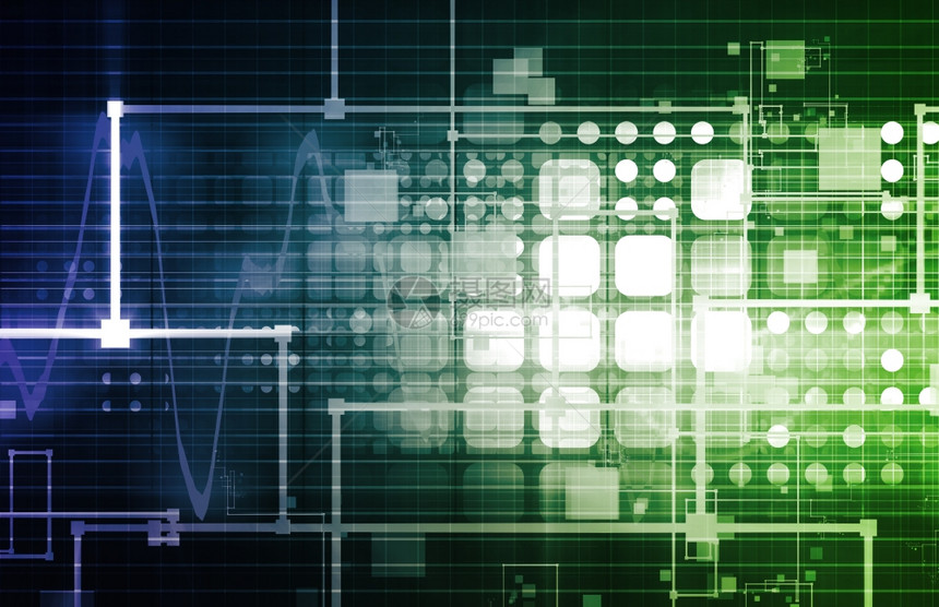 科学和技术摘要作为概念图片