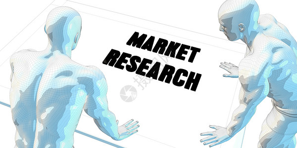 市场研究讨论和商务会议概念艺术市场研究图片