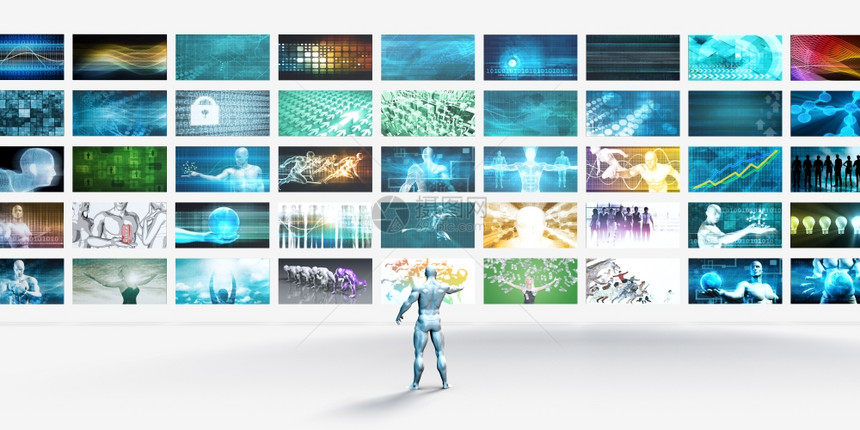 视频营销分析和技术概念视频营销分析图片