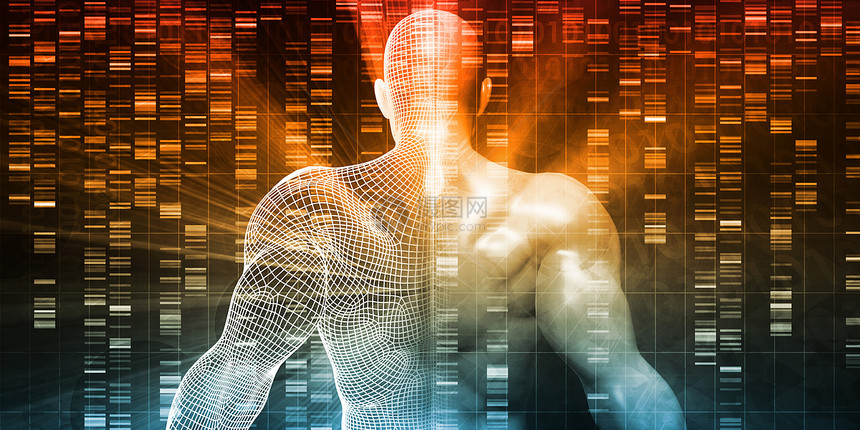 利用DNA基因序列概念进行科学研究图片