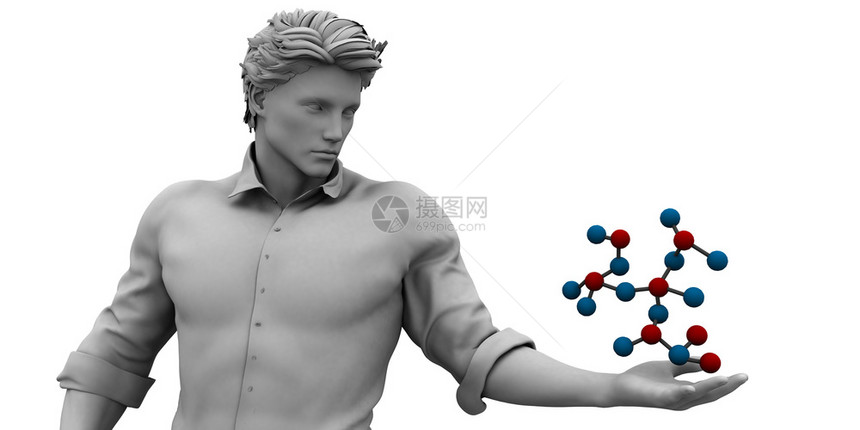 科学研究和遗传DNA科学概念图片