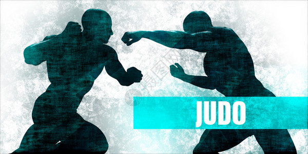 JudoMartial艺术自卫训练概念图片