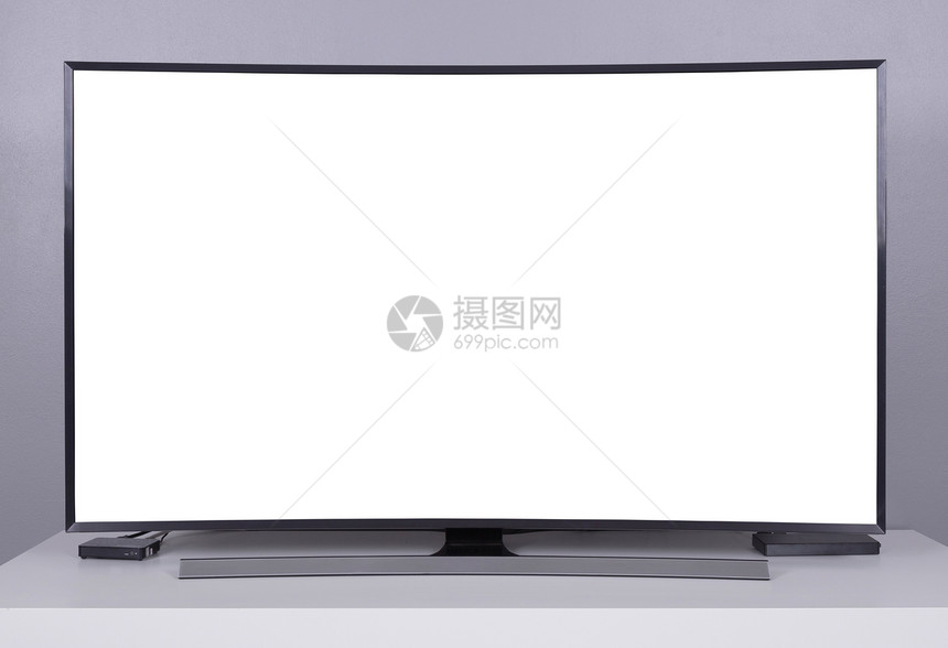 LED白台屏幕的电视图片