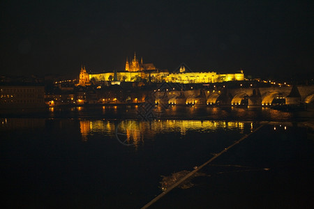 布拉格夜间图片