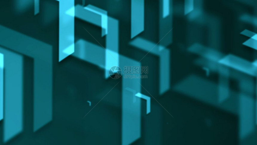 蓝色箭头的移动技术背景蓝色箭头的移动技术背景三维渲染图片