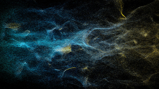 高端计算机和图形卡上的高质量剪辑沙砂效应粒子的分散和扭曲沙粉效应3d产生背景图片