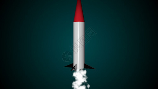 火箭发射的抽象背景火箭发射的抽象背景三维渲染背景图片