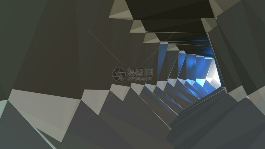 隧道背景摘要技术环图片