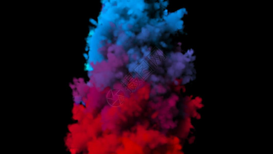彩色烟雾的Cg数字插图3D翻译彩色烟雾的Cg数字插图翻译背景图片