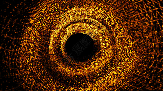 粒子隧道背景摘要3D图片