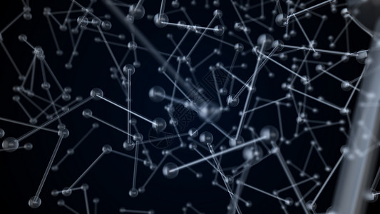 分子背景摘要数字图解3d图片