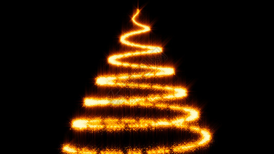 黑色背景的圣诞树色彩多的3D翻画背景的圣诞树色彩多的翻画背景图片