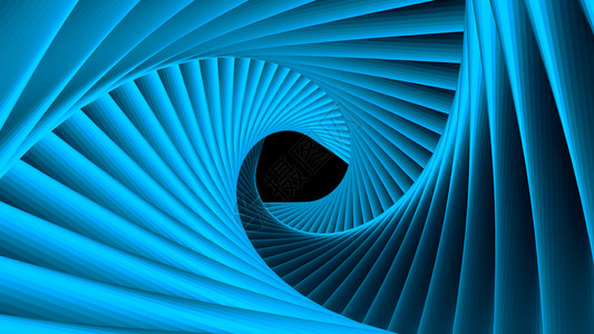 三角未来空间隧道科学剖面构成图片