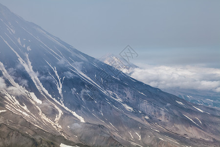 koryakskaya层火山环境高清图片