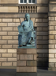 DavidHume雕像爱丁堡的DavidHume雕像西方哲学和苏格兰启蒙哲学历史家背景