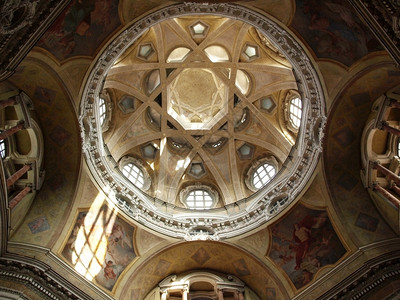 都灵托里诺圣洛伦佐托里诺圣洛伦佐都灵的巴洛克教堂多米图片