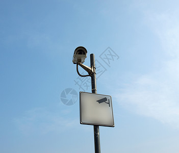 CCTV闭路电视摄像头用于安全监视图片