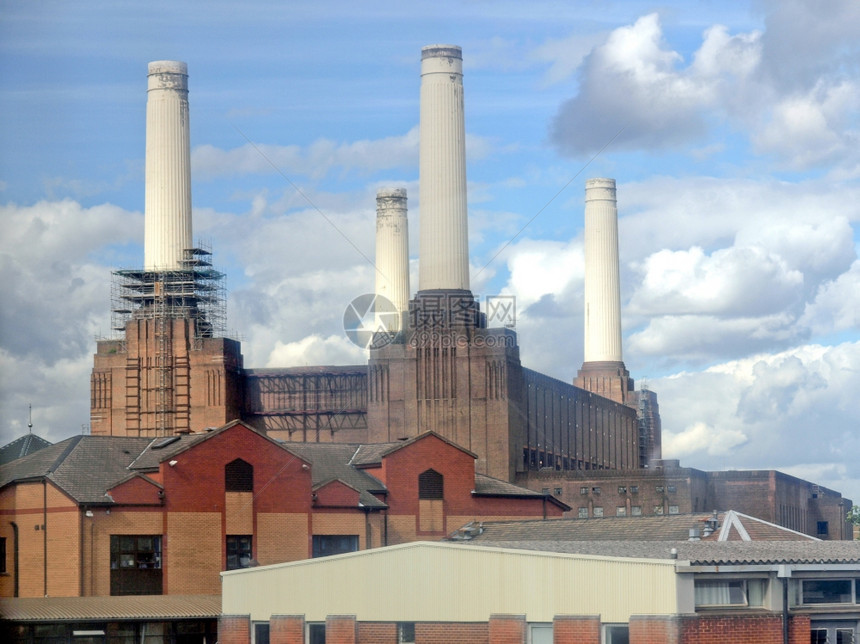 伦敦巴特西电力站英国伦敦巴特西发电站图片