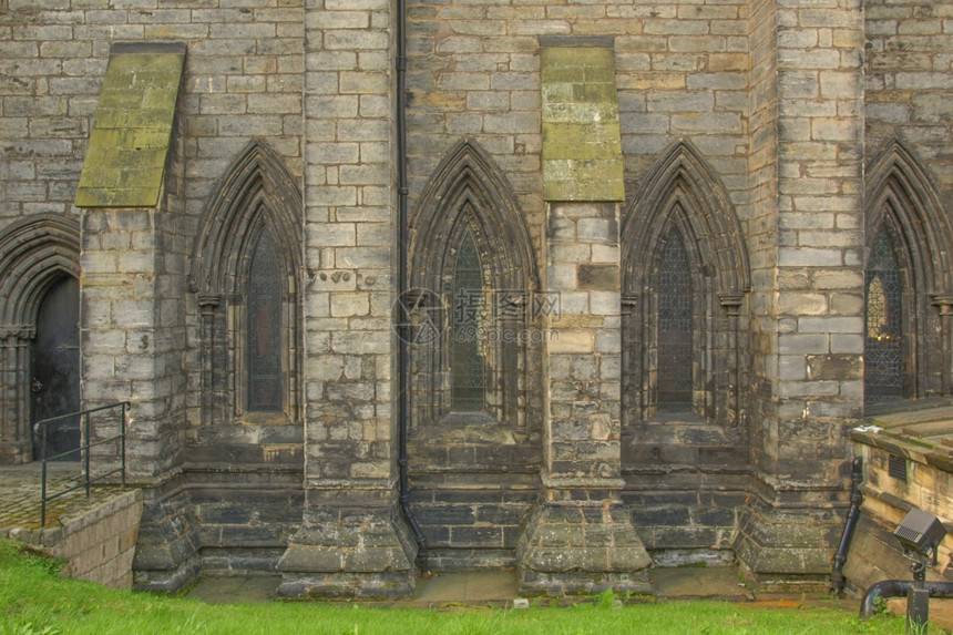格拉斯哥圣肯特登或门戈的格拉斯哥圣肯特登或门戈的格拉斯哥大教堂图片
