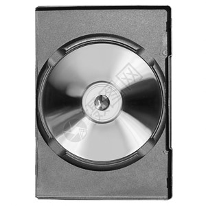 CD或DVD选项用于音乐数据视频记录支持孤立于白色背景图片