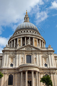 联合王国伦敦圣保罗大教堂高清图片