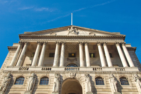 联合王国伦敦英格兰银行历史建筑英国高清图片素材