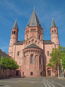 美因茨大教堂德国美因茨大教堂图片