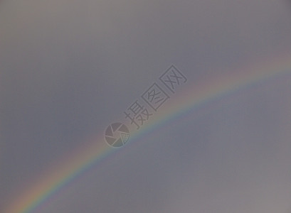 彩虹雨后天背景图片
