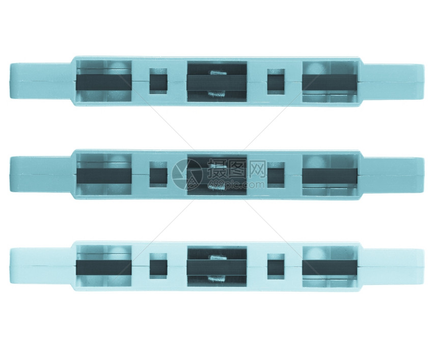 磁带用于录音隔绝于白色背景凉西诺型图片