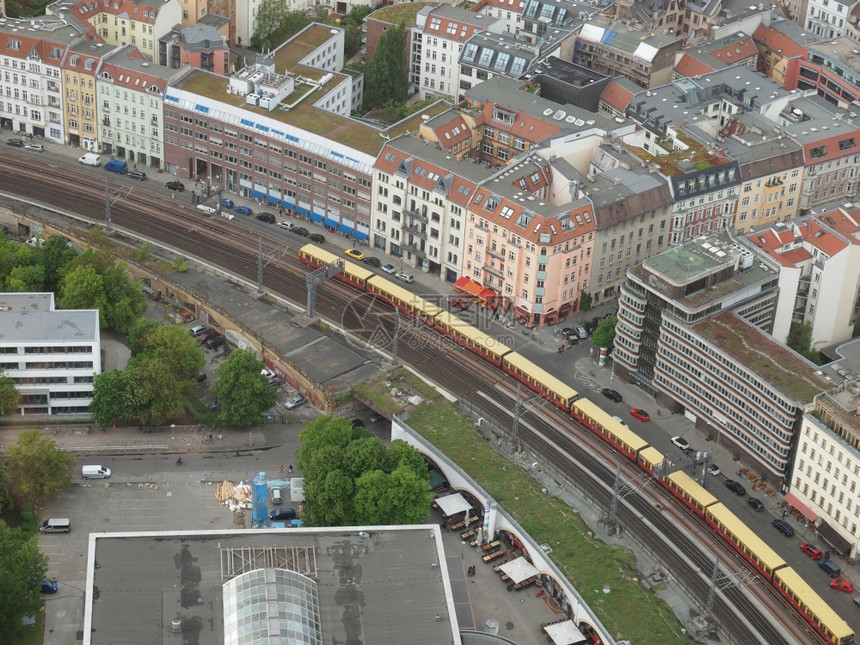 德国柏林市的Aeria风景图片