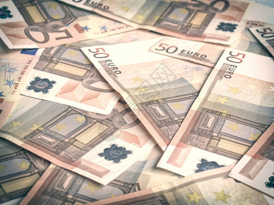 重新审视欧元银行本币背景背景图片