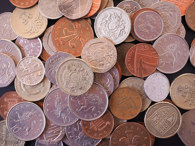 联合王国英镑硬币联合王国的英硬币图片