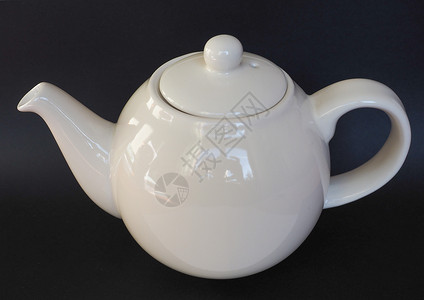 茶壶白陶瓷图片