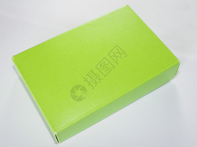 绿色黄纸箱包背景图片