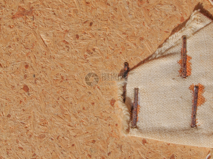 棕色薄布背景棕色海珊薄布纹理和木质抽象背景图片