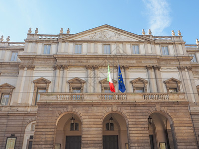 意大利米兰有名的歌剧院图片