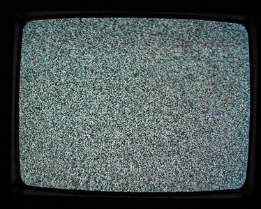 闪烁的屏幕闪烁的在一个破旧的电视屏幕上有用作为背景图片