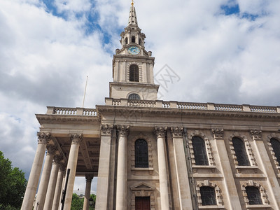 伦敦圣马丁教堂联合王国伦敦特拉法加尔广场田地圣马丁教堂图片