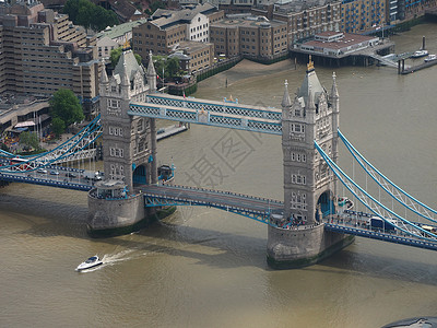 伦敦航空视图英国伦敦塔桥航空视图图片