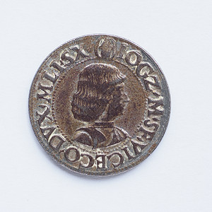 古罗马硬币来自帝国的古硬币背景