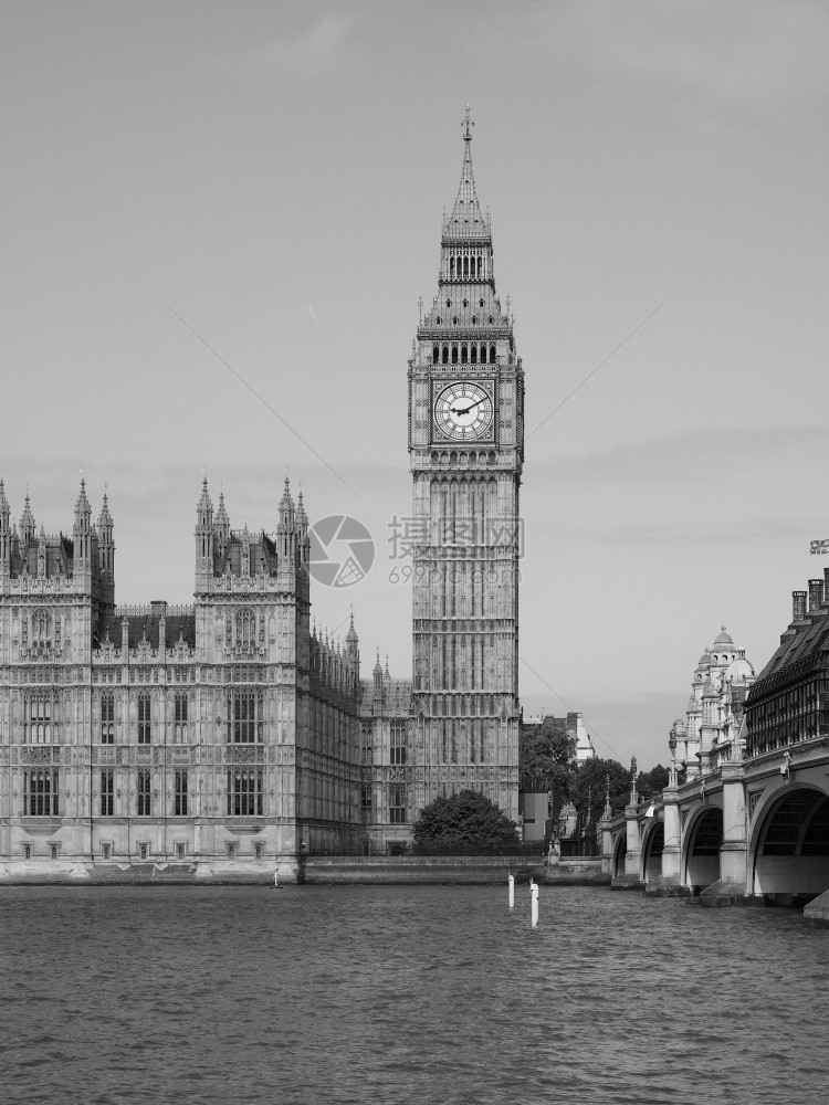 伦敦议会黑人和白众议院英国伦敦西敏斯特宫黑人和白议会联合王国伦敦图片