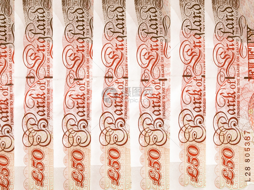 英国镑钞票货币年金明图片