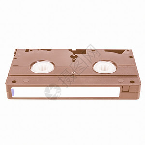 VHS磁带盒式古董视频录制古董磁带图片