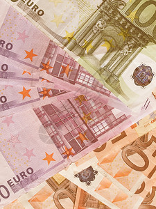 欧元现钞洲联盟货币图片