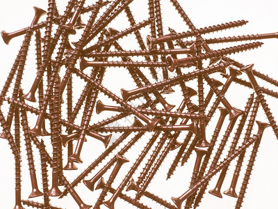 木材螺丝老旧许多用于木材老旧的铜螺丝图片